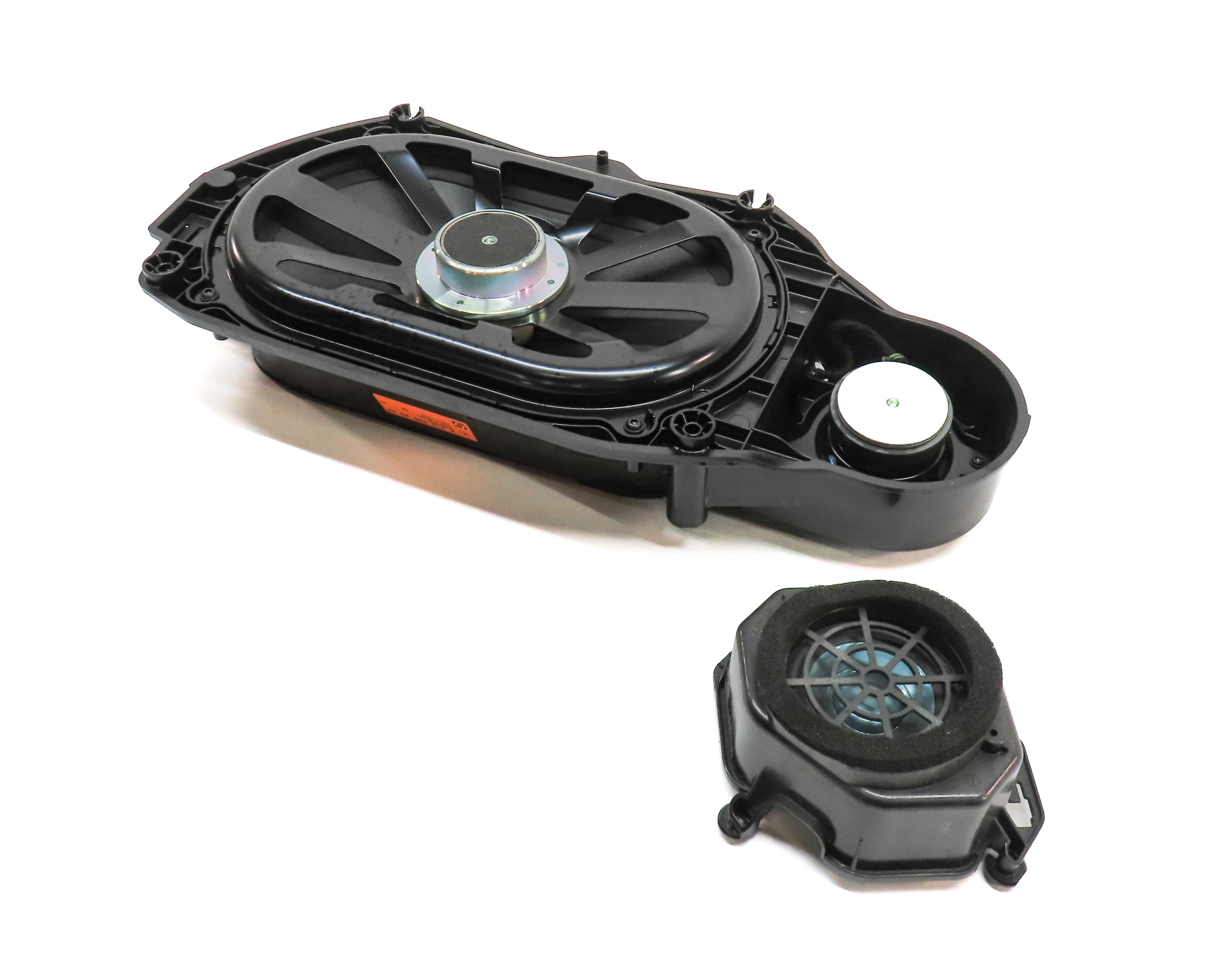 2012 MERCEDES E350 (W212) RADIO STEREO AUDIO LOGIC 7 SOUND SYSTEM SPEAKER SET/2 — exact item pictured